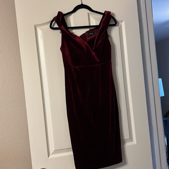 Bardot velvet dress - Picture 4 of 4